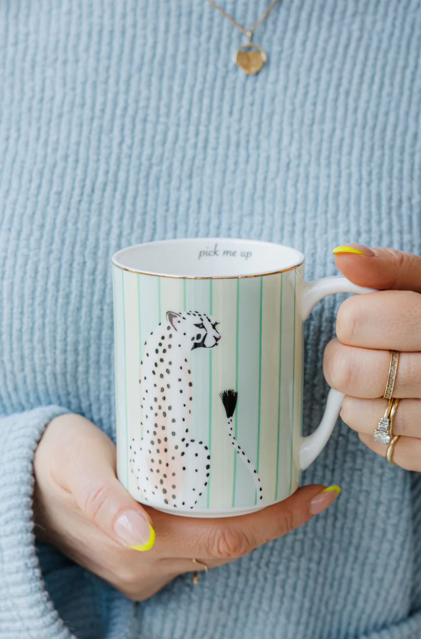 Yvonne Ellen Medium Cheetah Mug