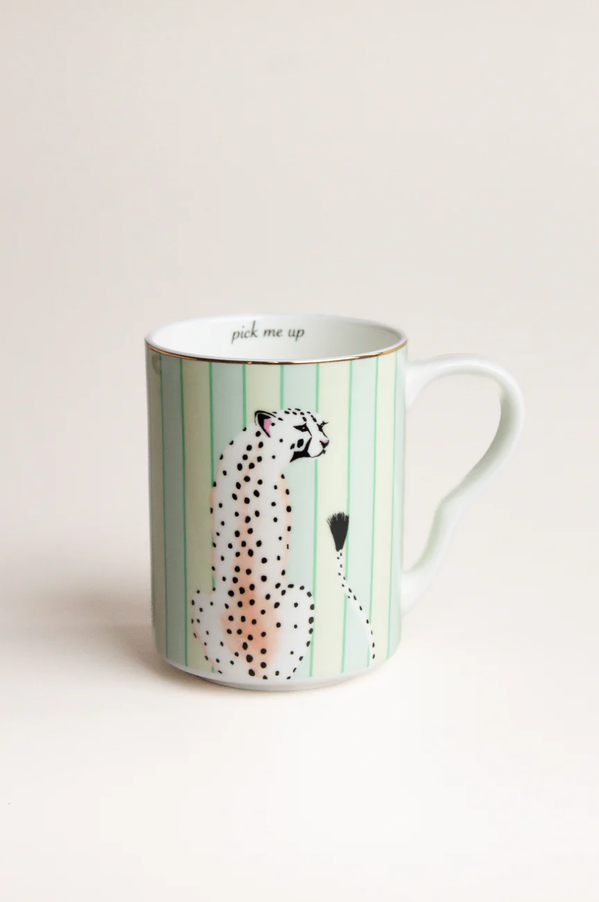 Yvonne Ellen Medium Cheetah Mug