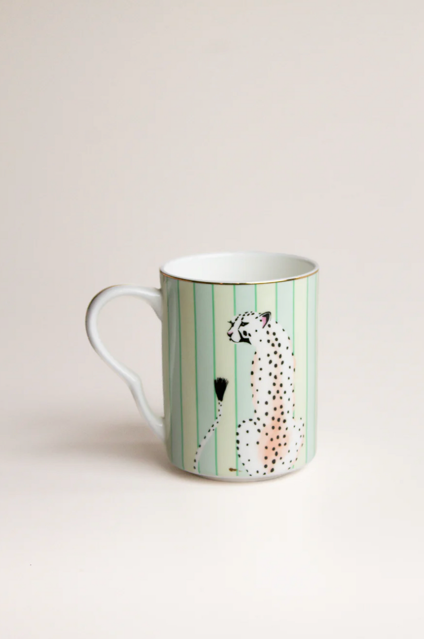Yvonne Ellen Medium Cheetah Mug