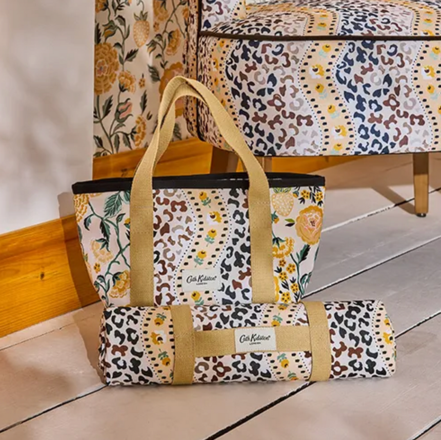 Cath Kidston leopard Picnic Blanket