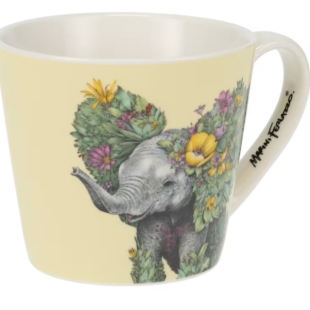 Maxwell & Williams Marini Ferlazzo Wild Planet Mug, Elephant