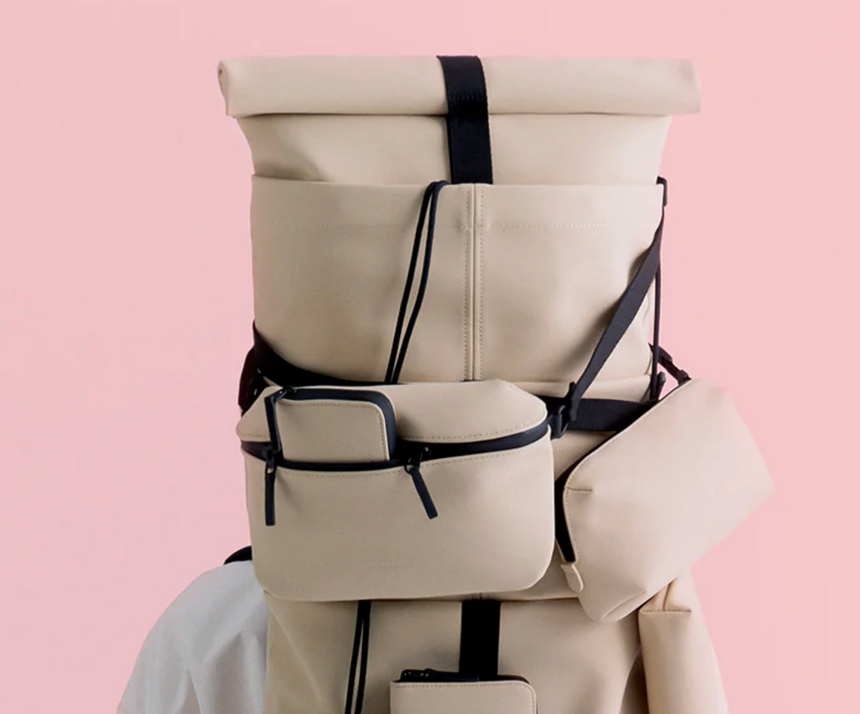 Ucon Acrobatics Jona Medium Cross Body Bag, Nude (Lotus Series)