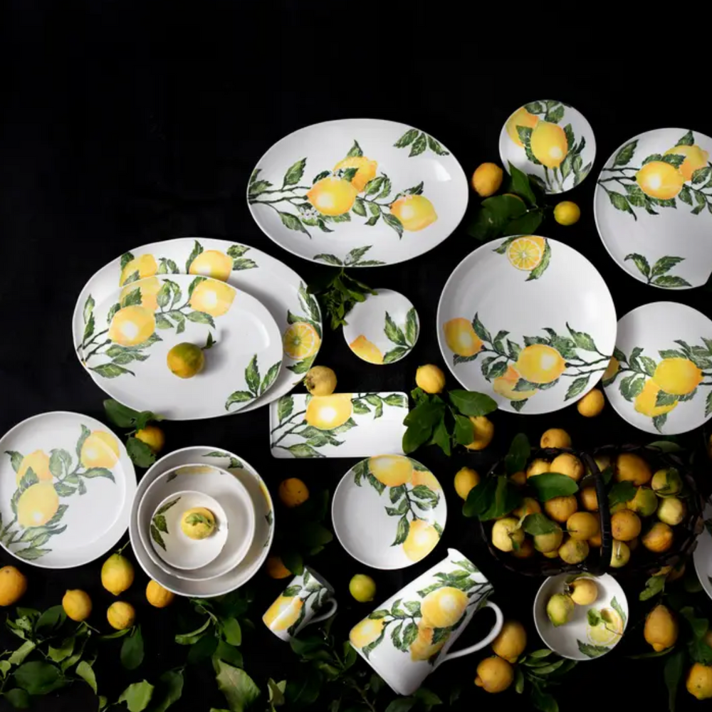 Bliss Home Lemon Round Serving Platter