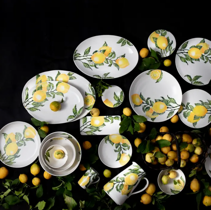 Bliss Home Lemon Round Serving Platter