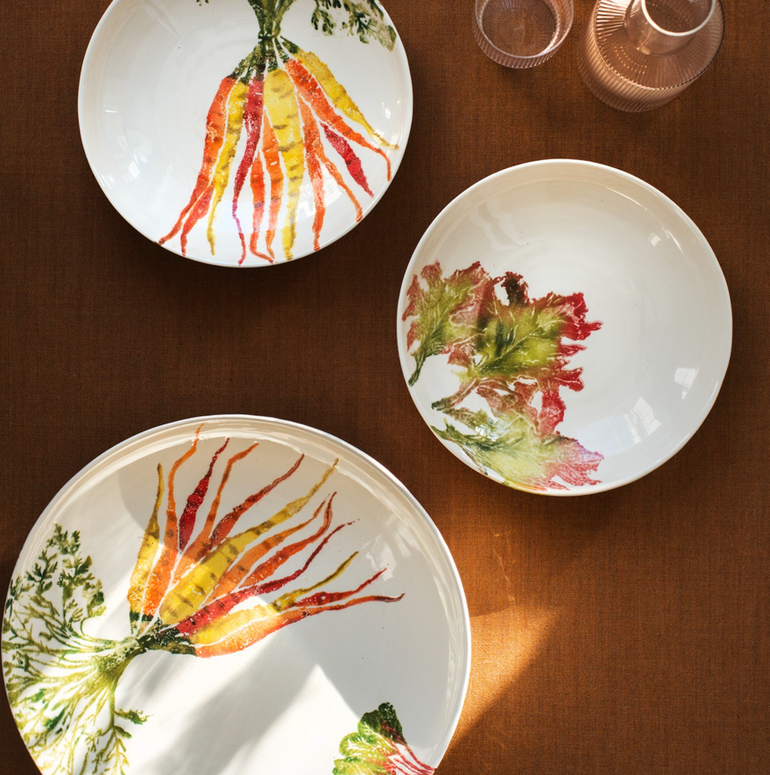 Bliss Home Large Serving Dish, Heritage Carrots