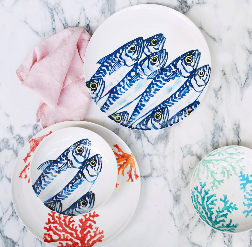 Bliss Home Supper Bowl, Mackerel