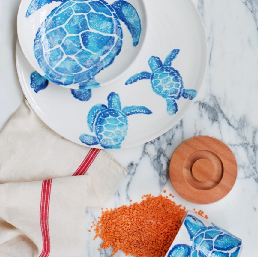 Bliss Home Supper Bowl, Turtle