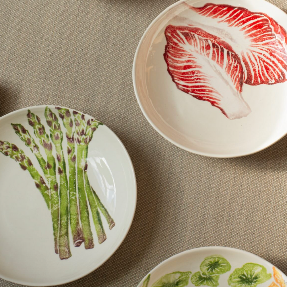 Bliss Home Supper Bowl, Asparagus