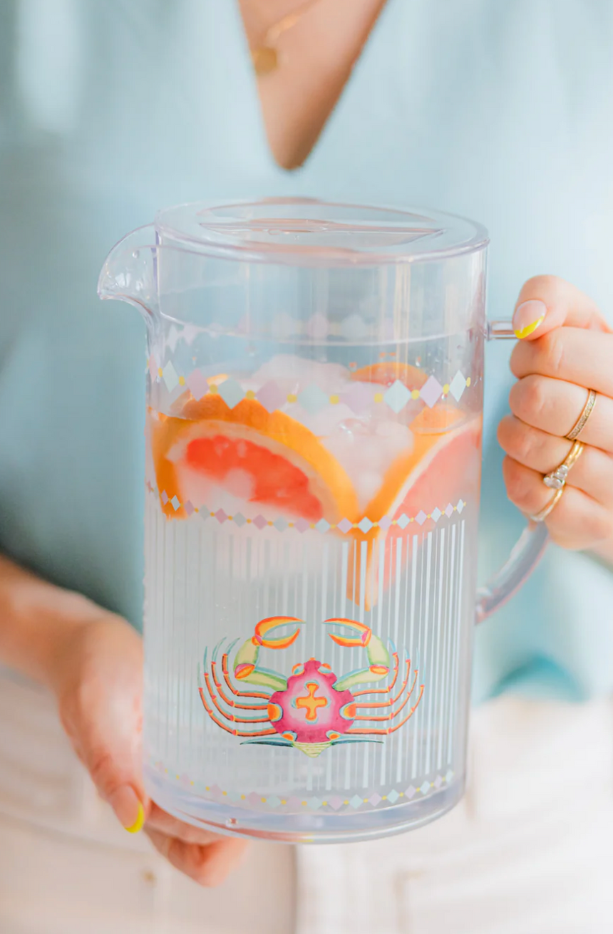 Yvonne Ellen Crab Water Pitcher