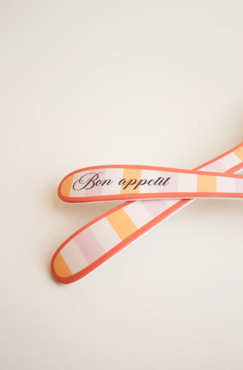 Yvonne Ellen Melamine Salad Servers