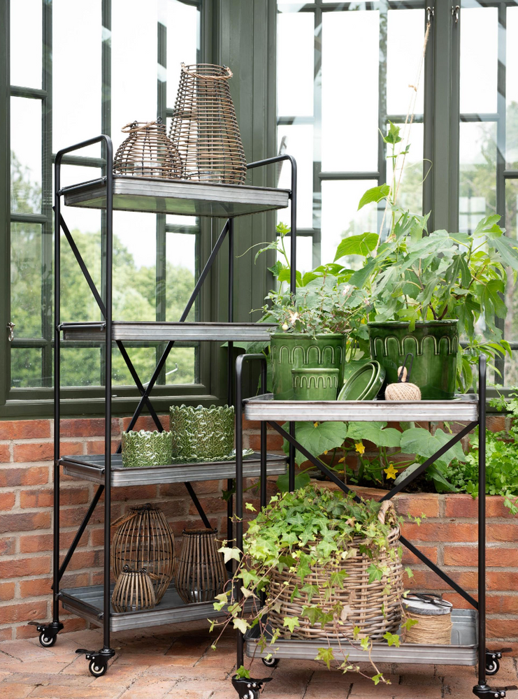 Wikholm Lykke Ceramic Plant Pot & Saucer