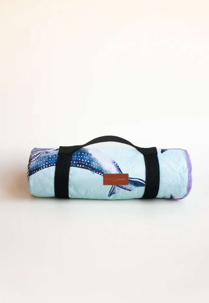 Yvonne Ellen Whale Picnic Blanket