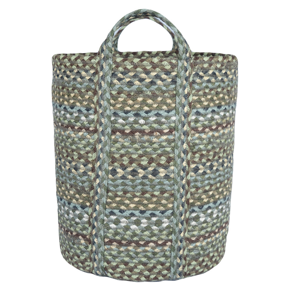 The Braided Rug Company Slouchy Jute Basket, Hedgerow