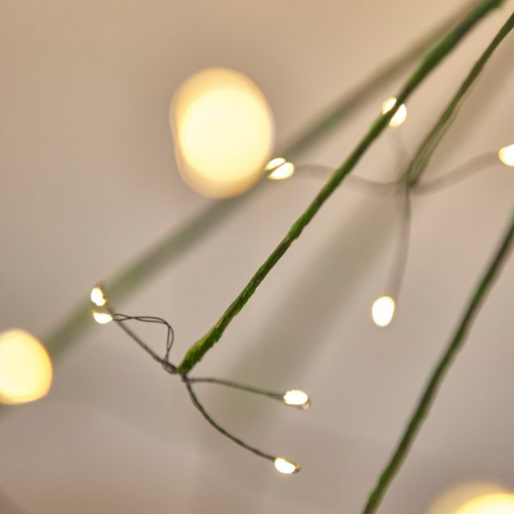 Solar Powered LED Dandelion Light, Green
