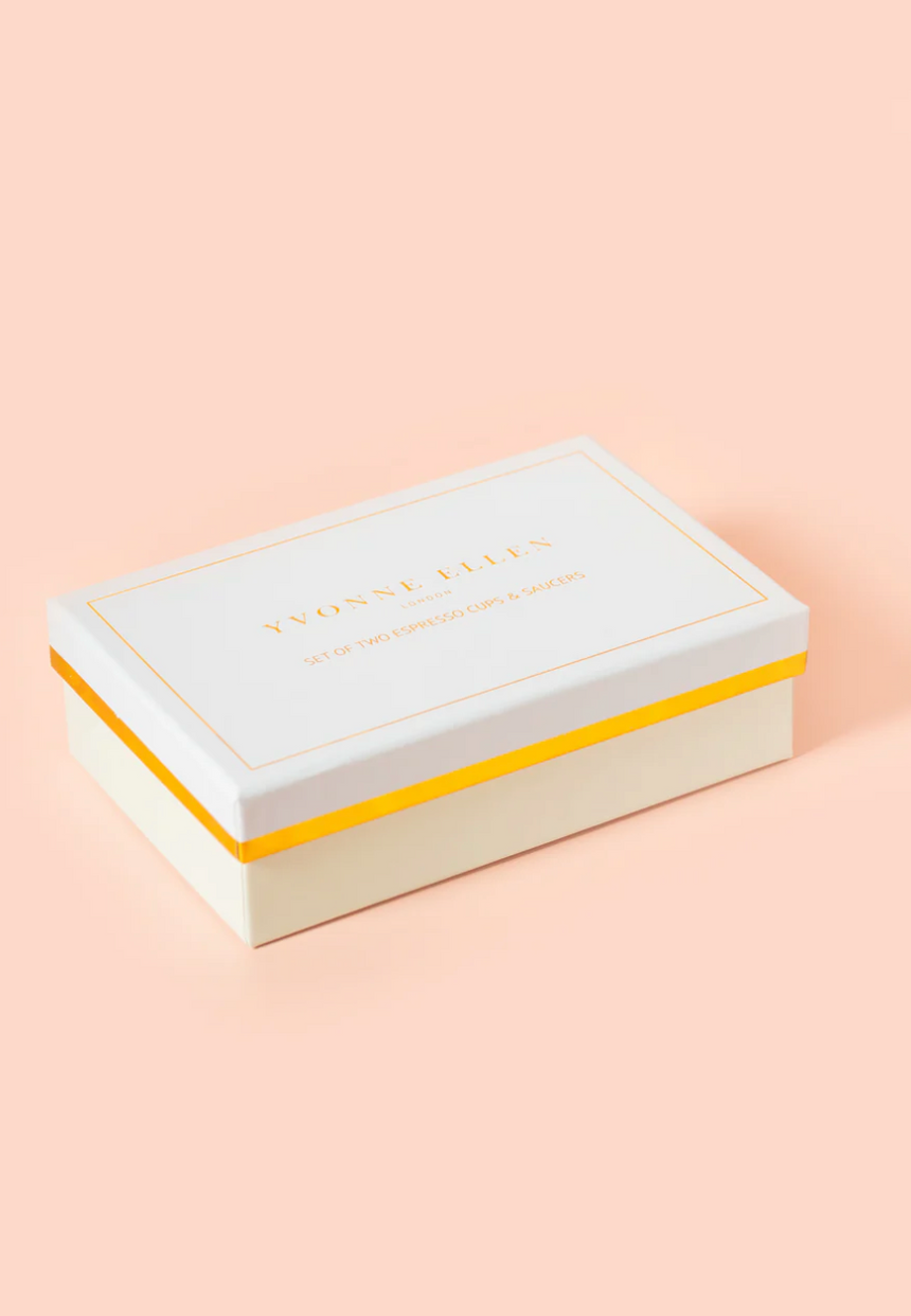 Yvonne Ellen Animal Espresso Cup & Saucer (Set of 2 )