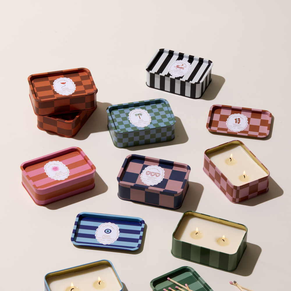 Paddywax A Dopo Heirloom Tomatoes Tin Scented Candle, Lemon & Sage
