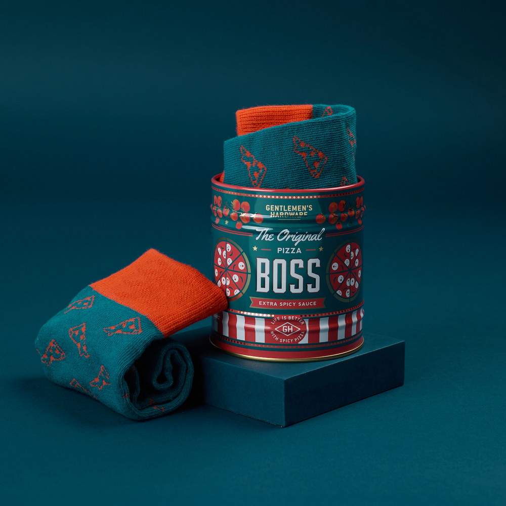 Gentlemens Hardware Socks In a Can, Pizza