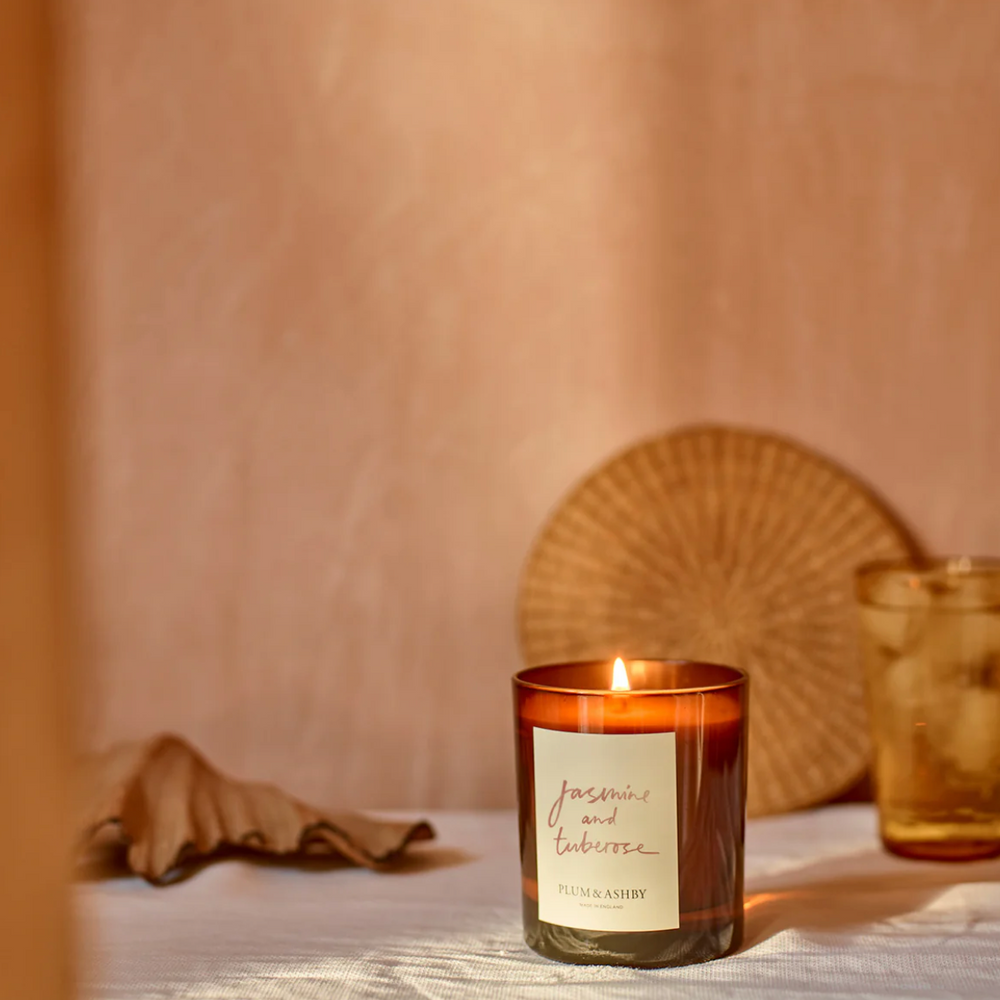 Plum & Ashby Scented Votive, Jasmine & Tuberose