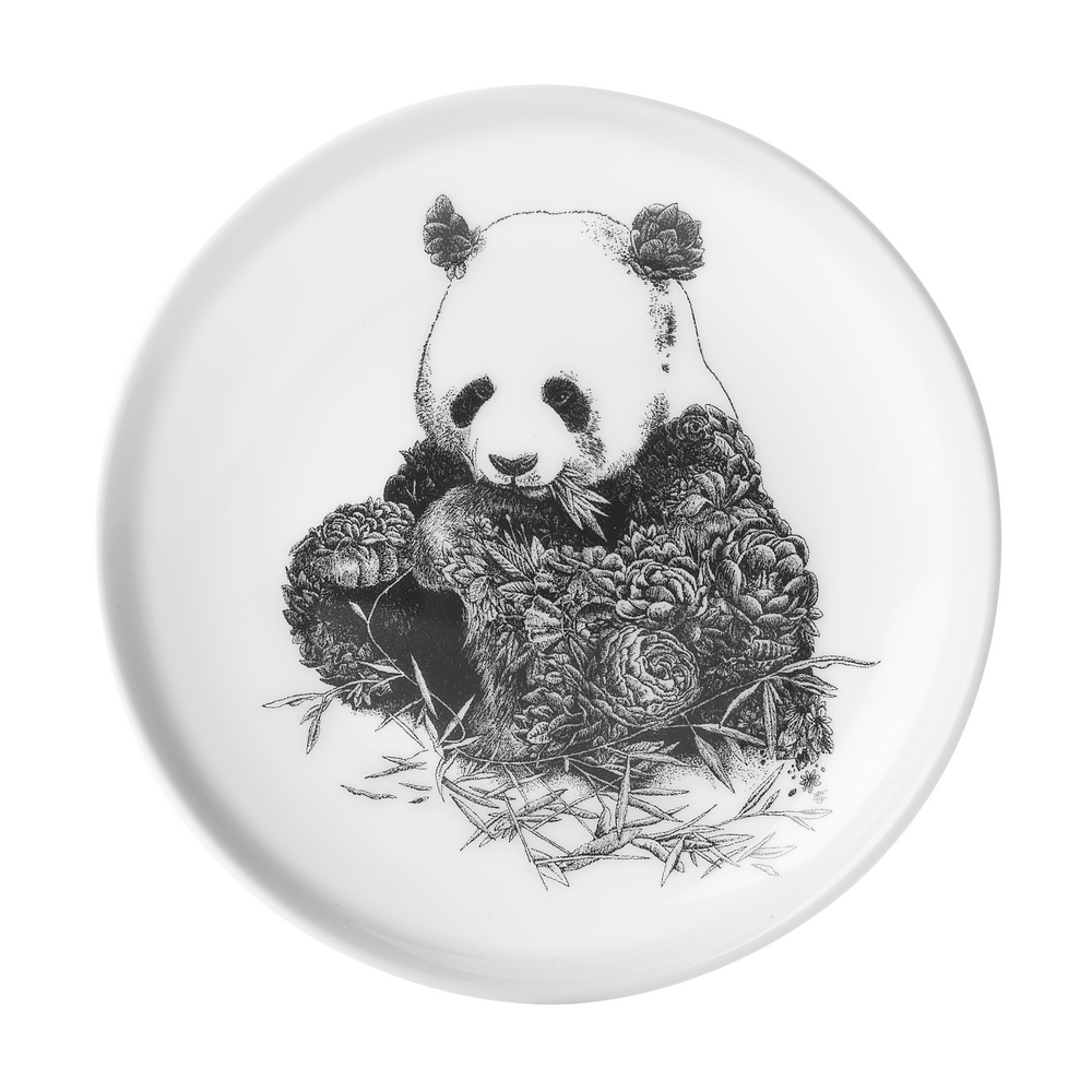 Maxwell & Williams Marini Ferlazzo Wildlife Side Plate, Panda