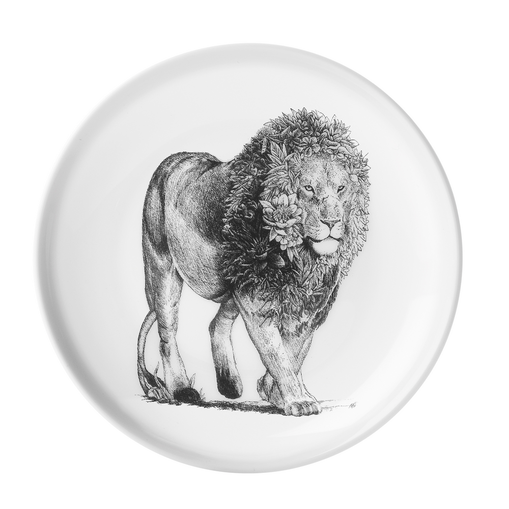 Maxwell & Williams Marini Ferlazzo Wildlife Side Plate, African Lion