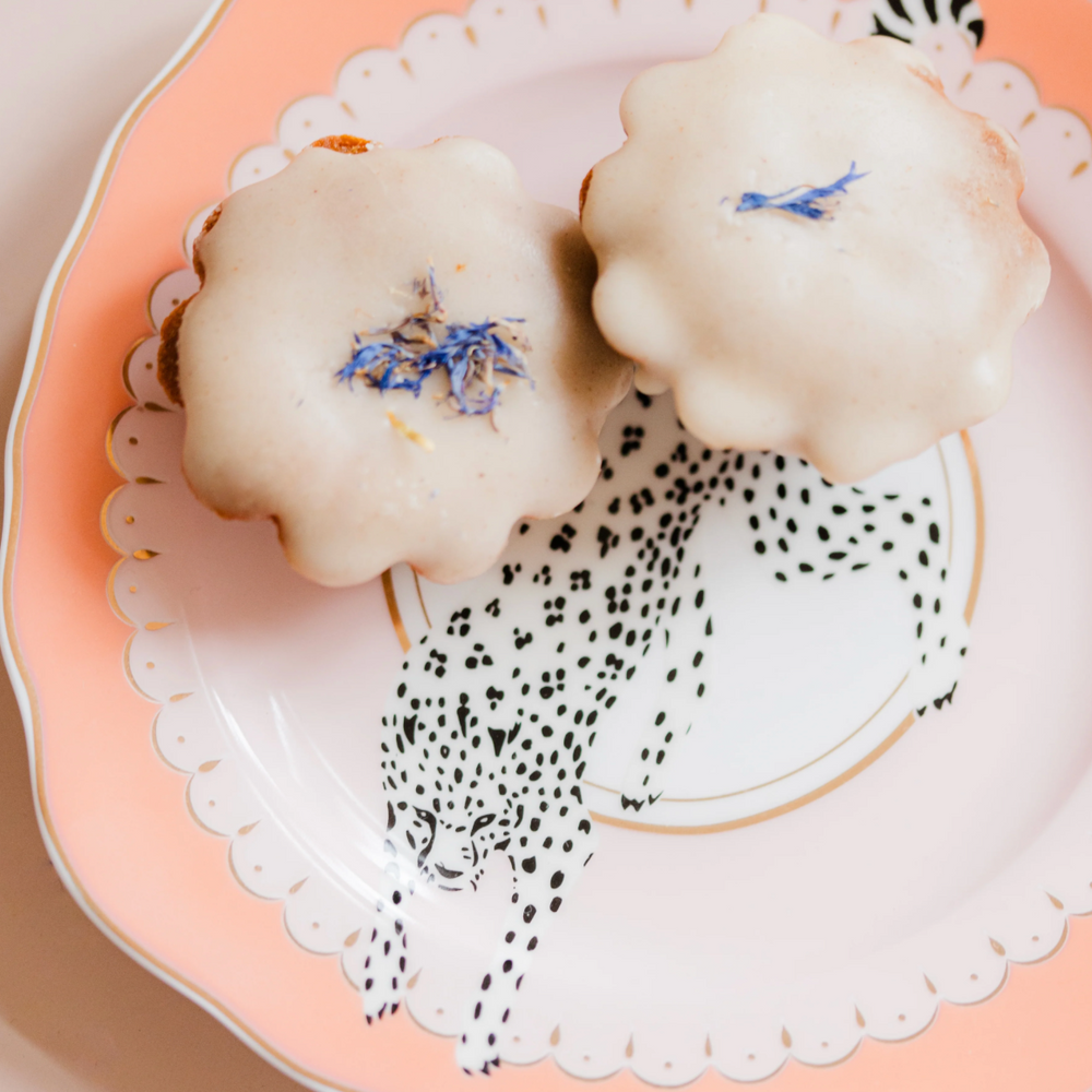 Yvonne Ellen Leopard Tea Plate