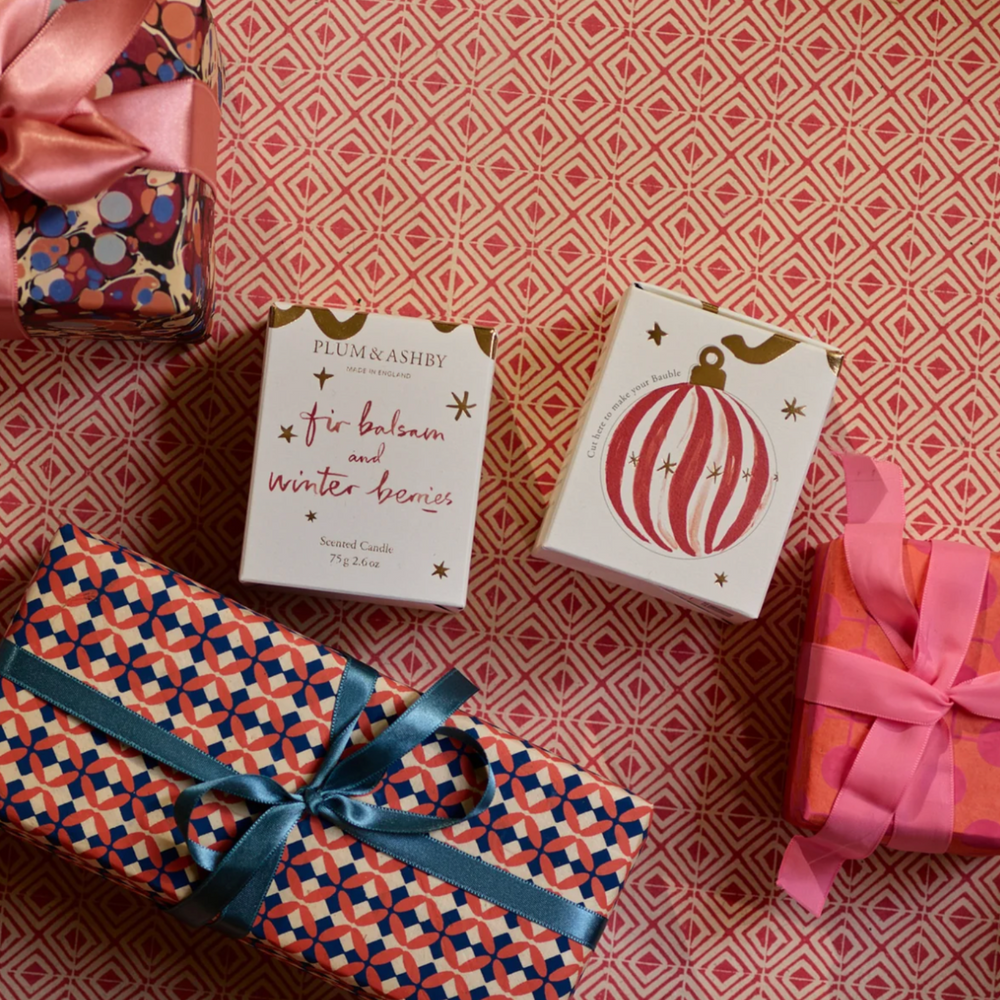 Plum & Ashby Fir Balsam & Winter Berries Scented Votive