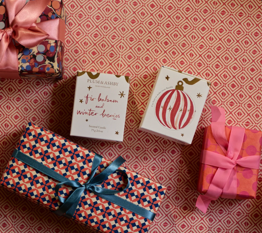 Plum & Ashby Fir Balsam & Winter Berries Scented Votive