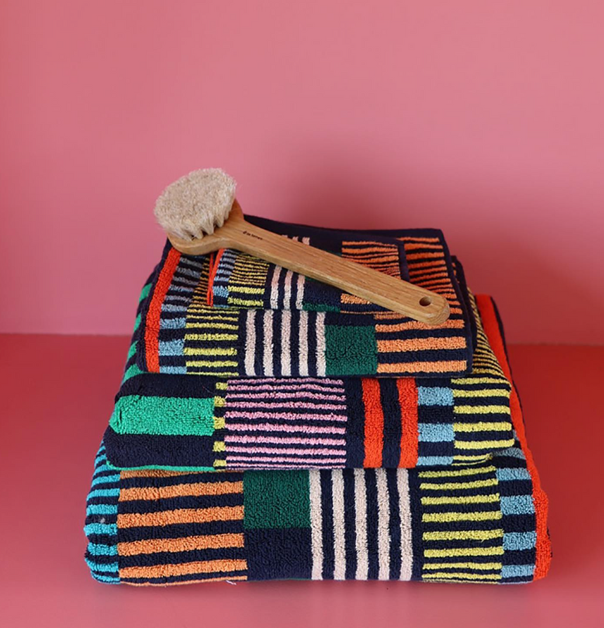 Donna Wilson Multi Stripe Bath Towel