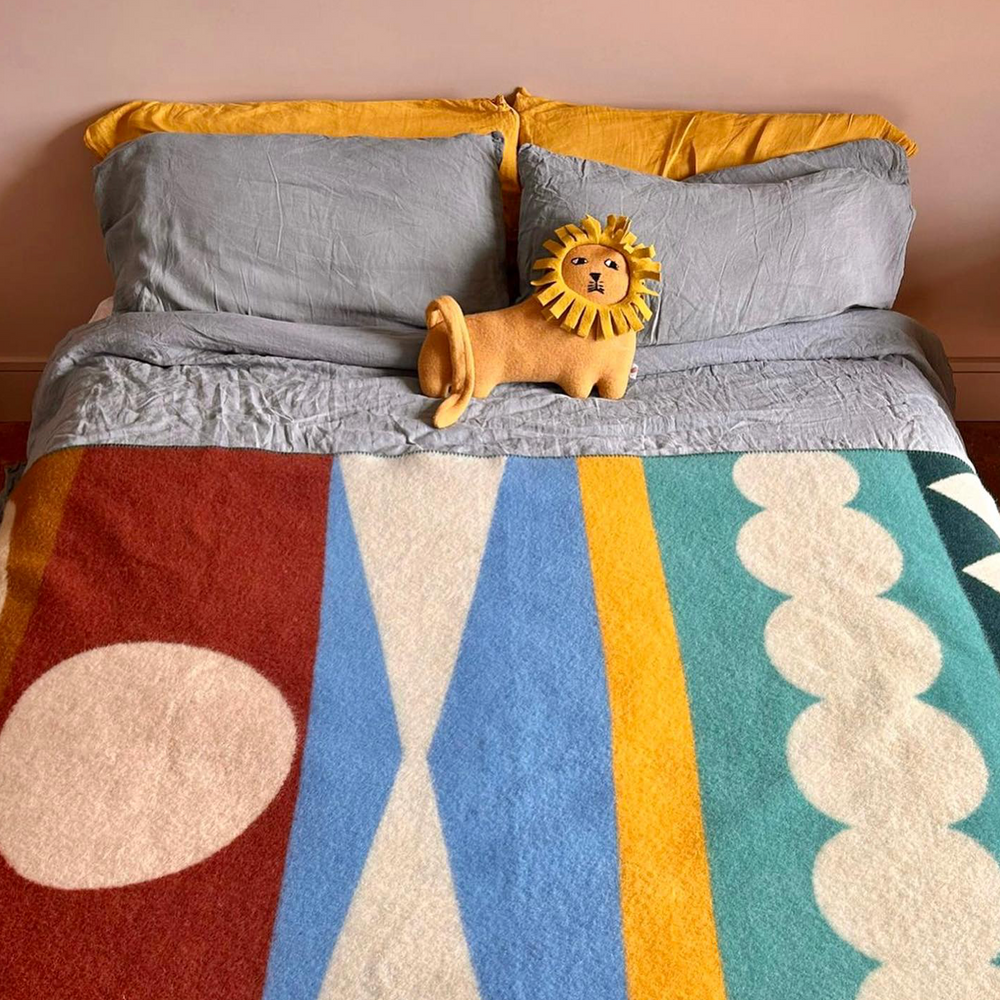 Donna Wilson Harvest Moon Wool Blanket