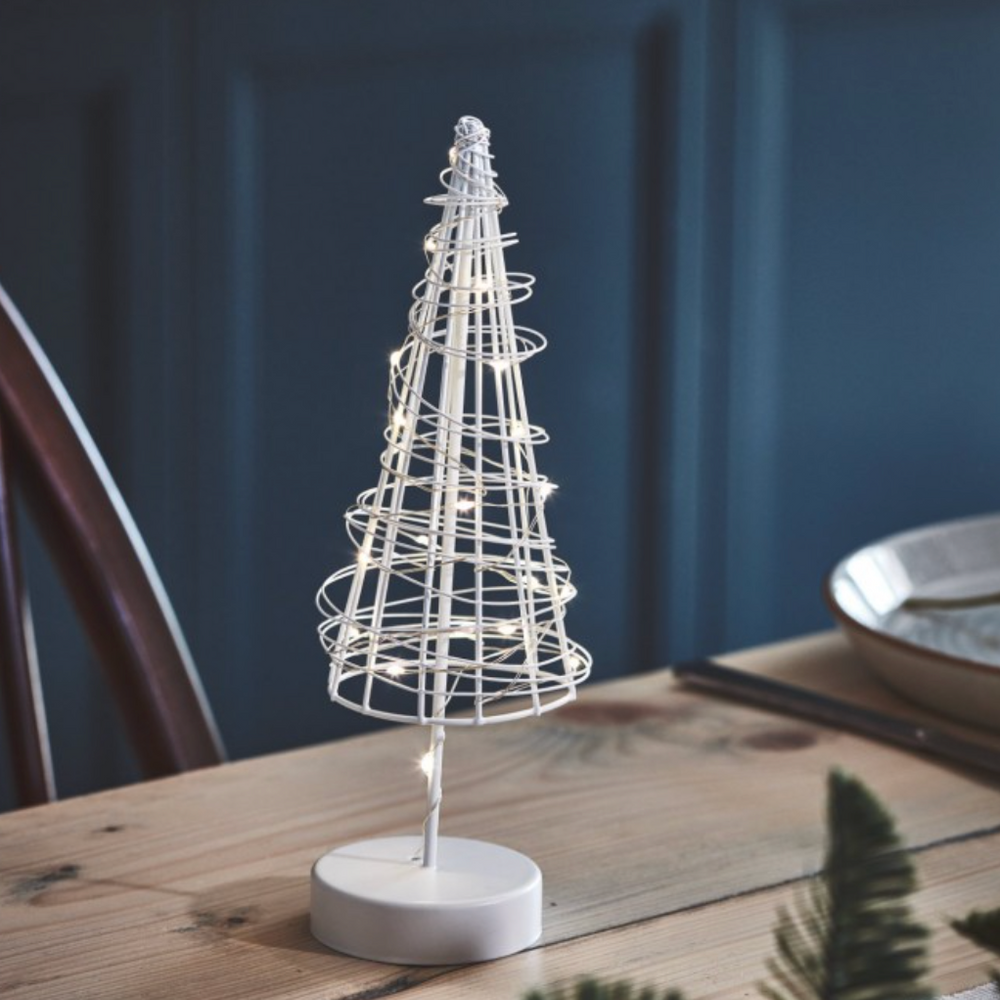 LED Table Tree, White