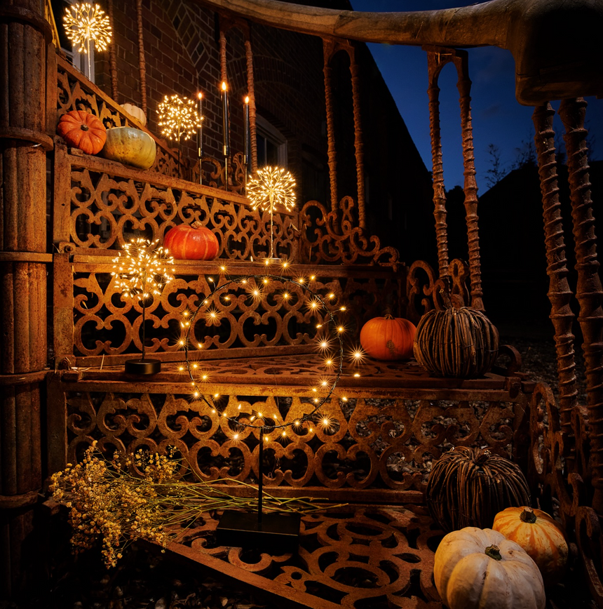 Dandelion Mini Table LED Fairy Light, Gold