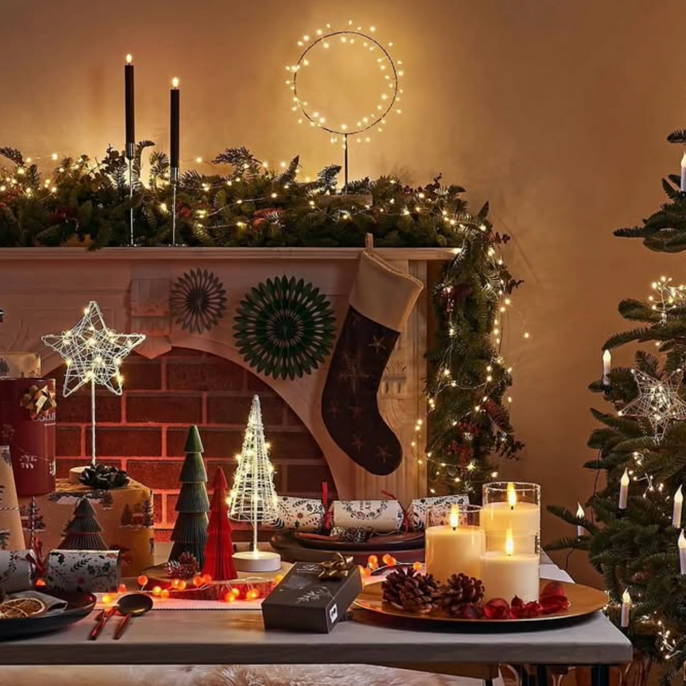 LED Table Tree, White