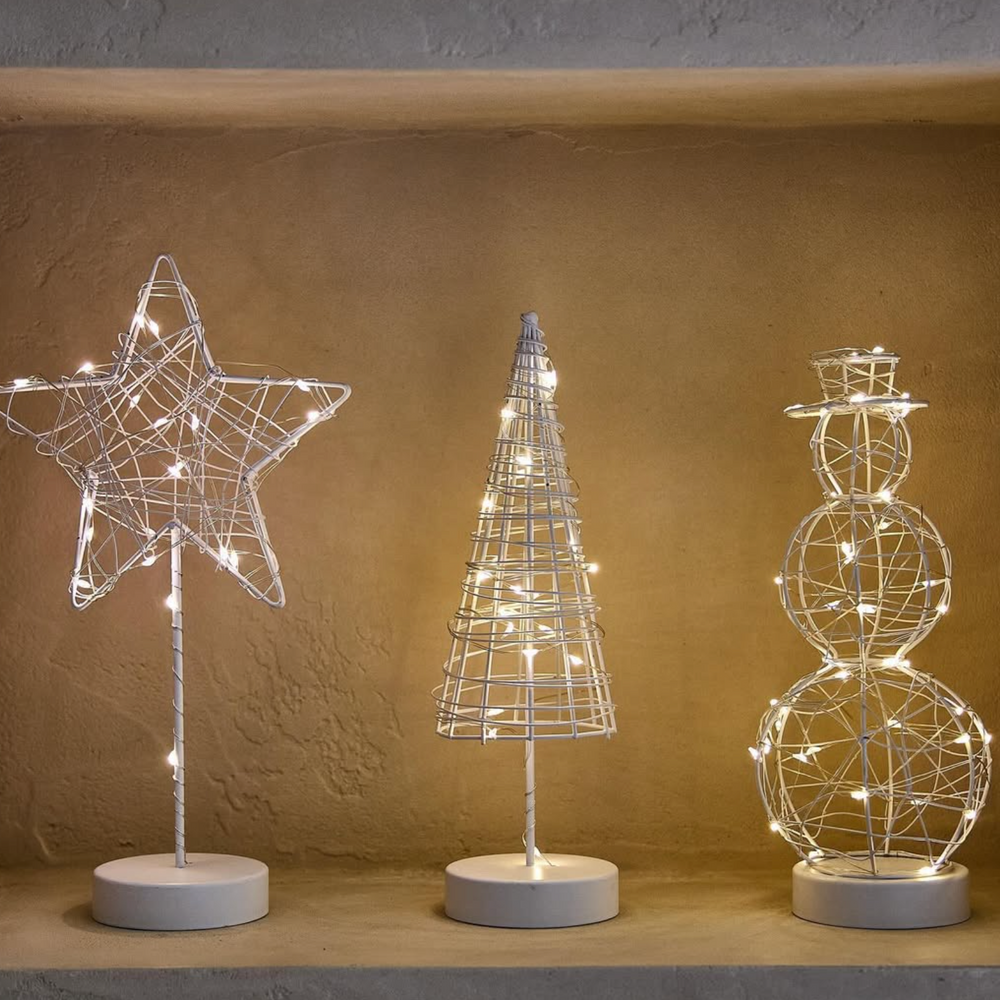 LED Table Tree, White