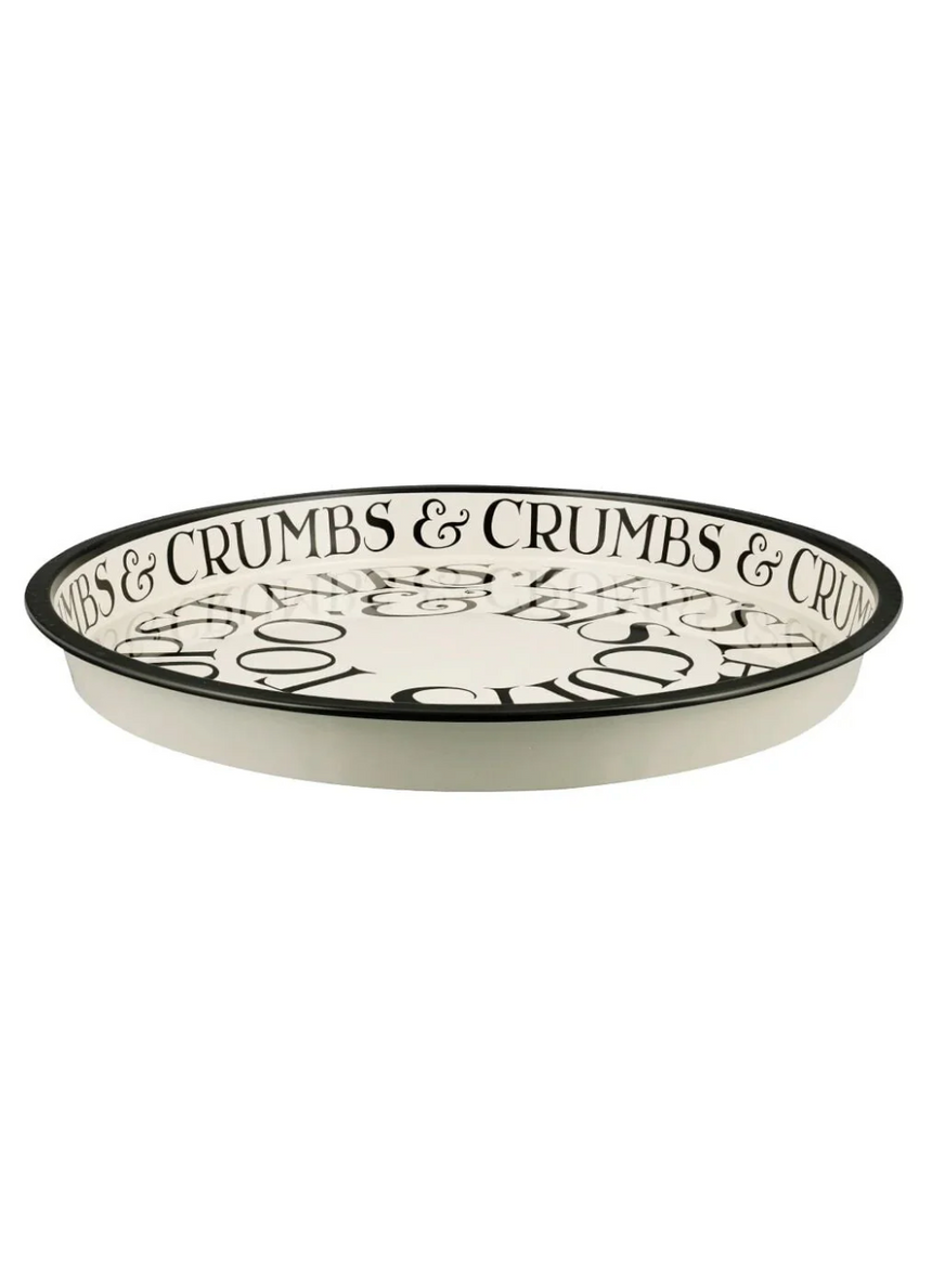 Emma Bridgewater Deep-Well Mini Serving Tray, Black Toast
