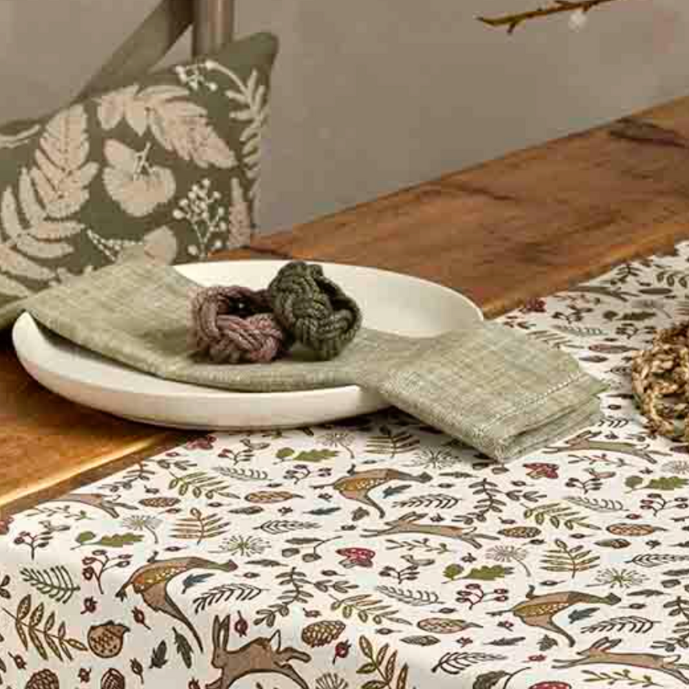 Walton & Co Jute Napkin Ring, Brown