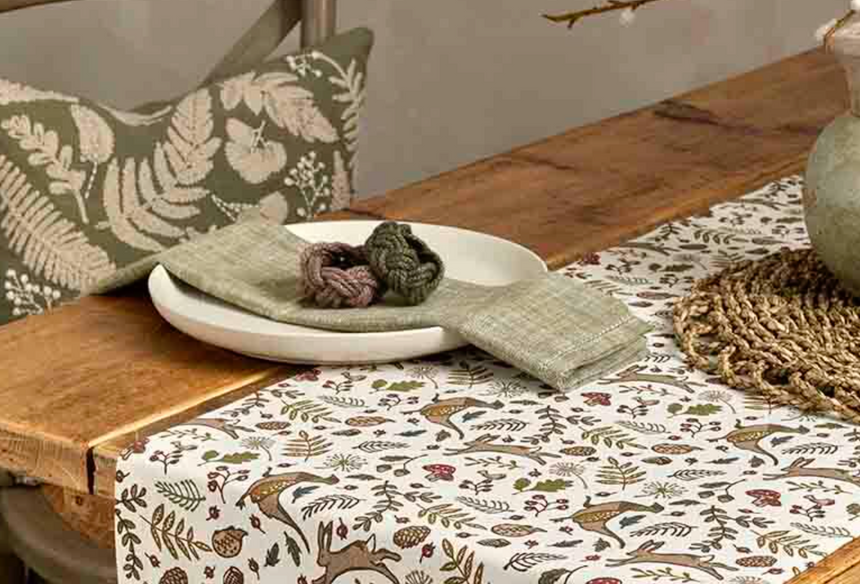 Walton & Co Jute Napkin Ring, Brown