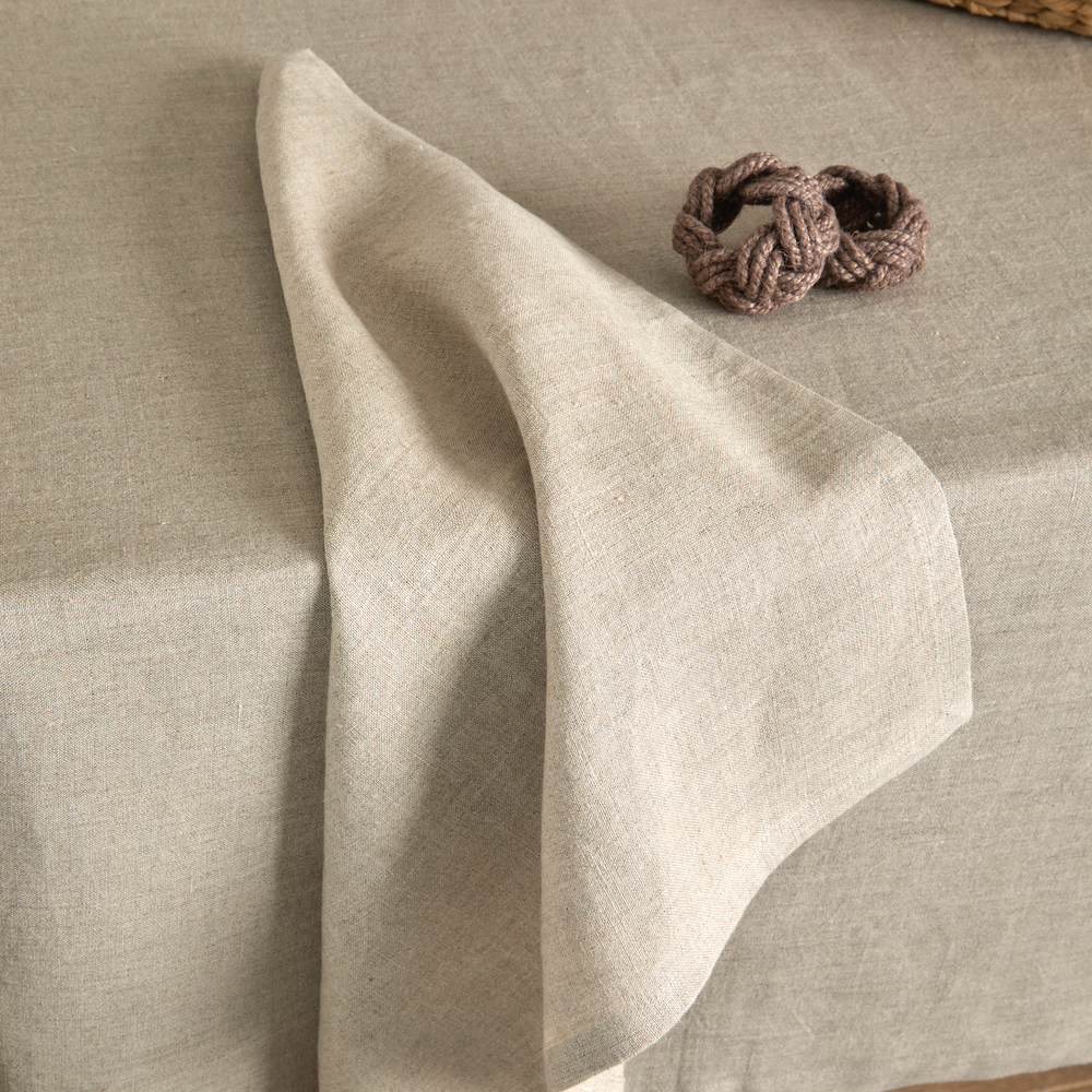 Walton & Co Jute Napkin Ring, Brown