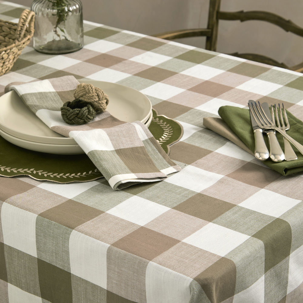 Walton & Co Cotton Napkins, Stone (Set Of 4)