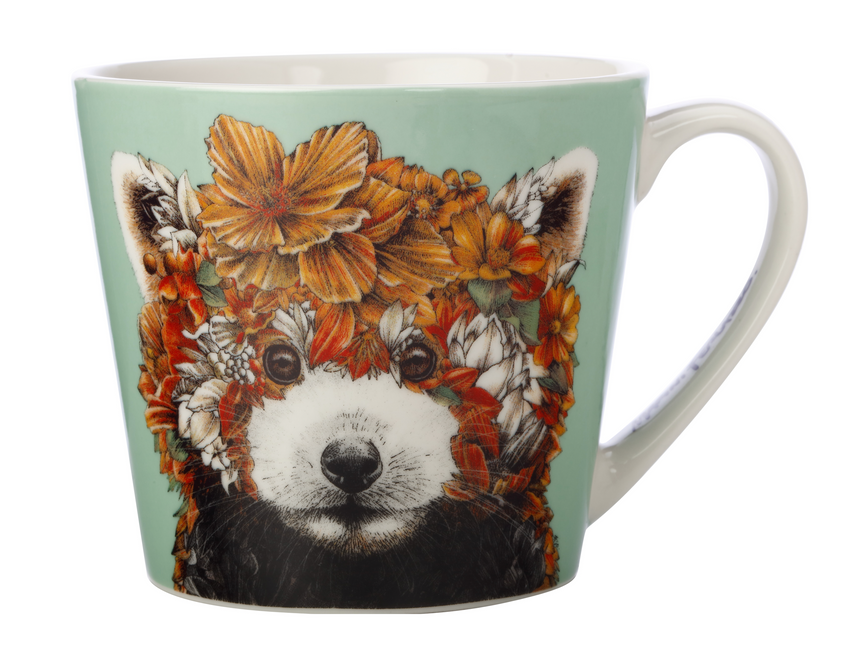 Maxwell & Williams Marini Ferlazzo Wild Planet Mug, Red Panda