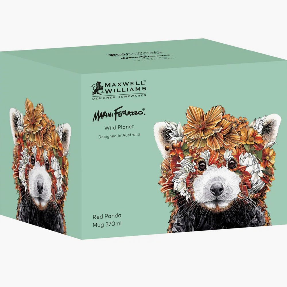 Maxwell & Williams Marini Ferlazzo Wild Planet Mug, Red Panda