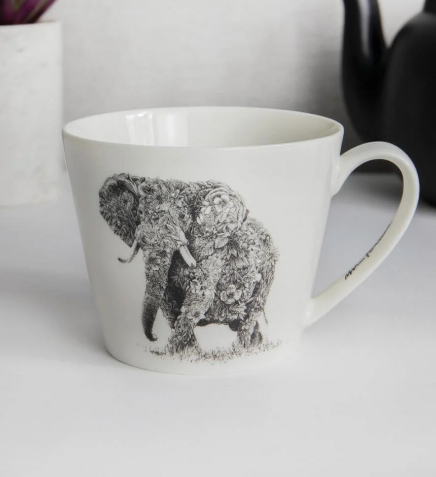 Maxwell & Williams Marini Ferlazzo Wildlife Mug , African Elephant