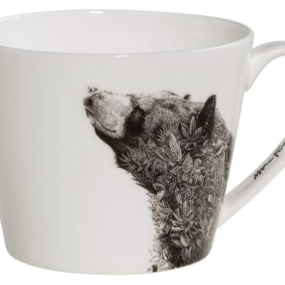 Maxwell & Williams Marini Ferlazzo Wildlife Mug, Asiatic Black Bear