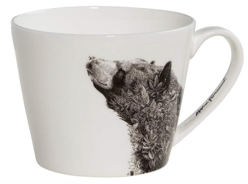 Maxwell & Williams Marini Ferlazzo Wildlife Mug, Asiatic Black Bear