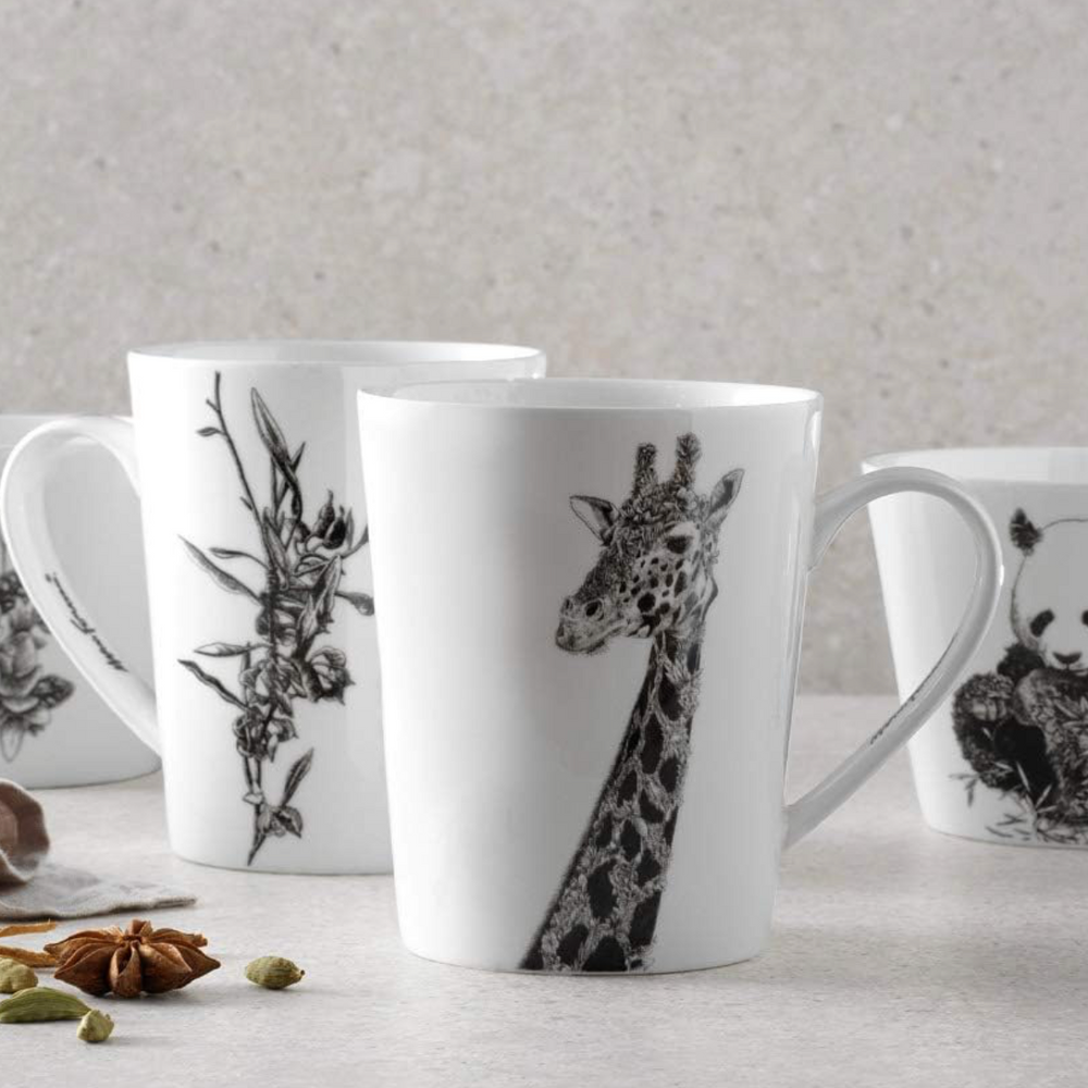 Maxwell & Williams Marini Ferlazzo Wildlife Mug, Giraffe