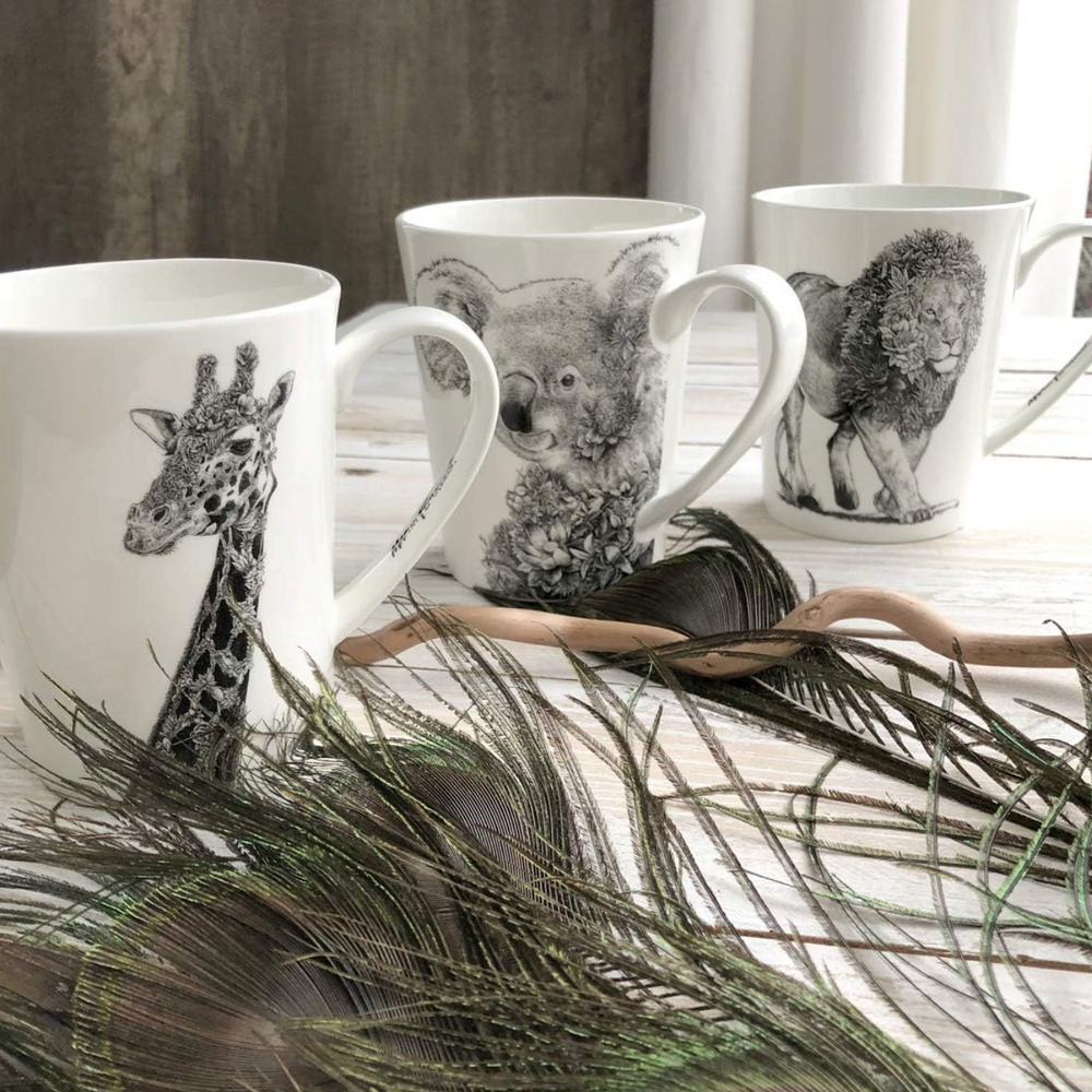 Maxwell & Williams Marini Ferlazzo Wildlife Mug, African Lion