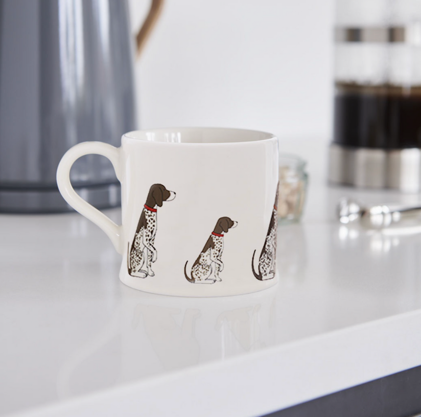 Sweet William Ceramic Mug, German Shorthaired Pointer