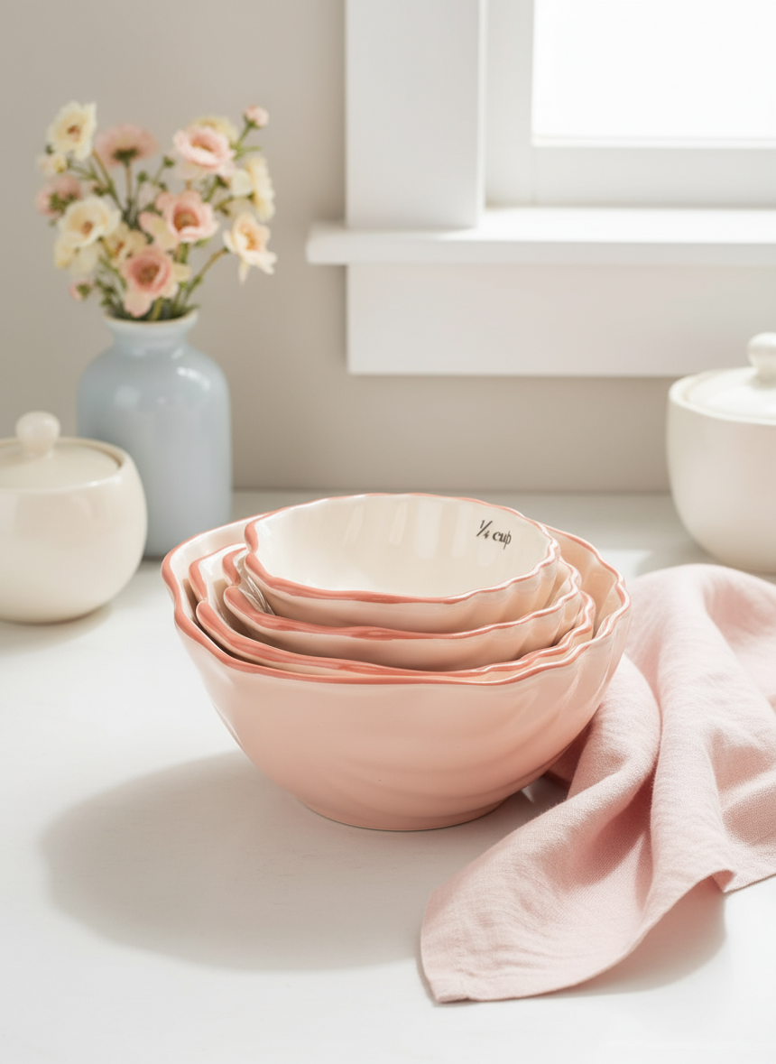 Yvonne Ellen  Sea Shell Measuring Cups Set