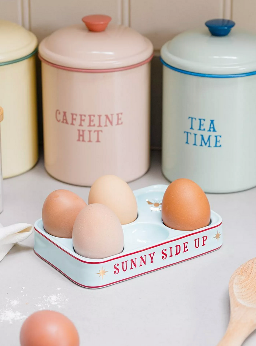 Yvonne Ellen Sunny Side Up Ceramic Egg Holder