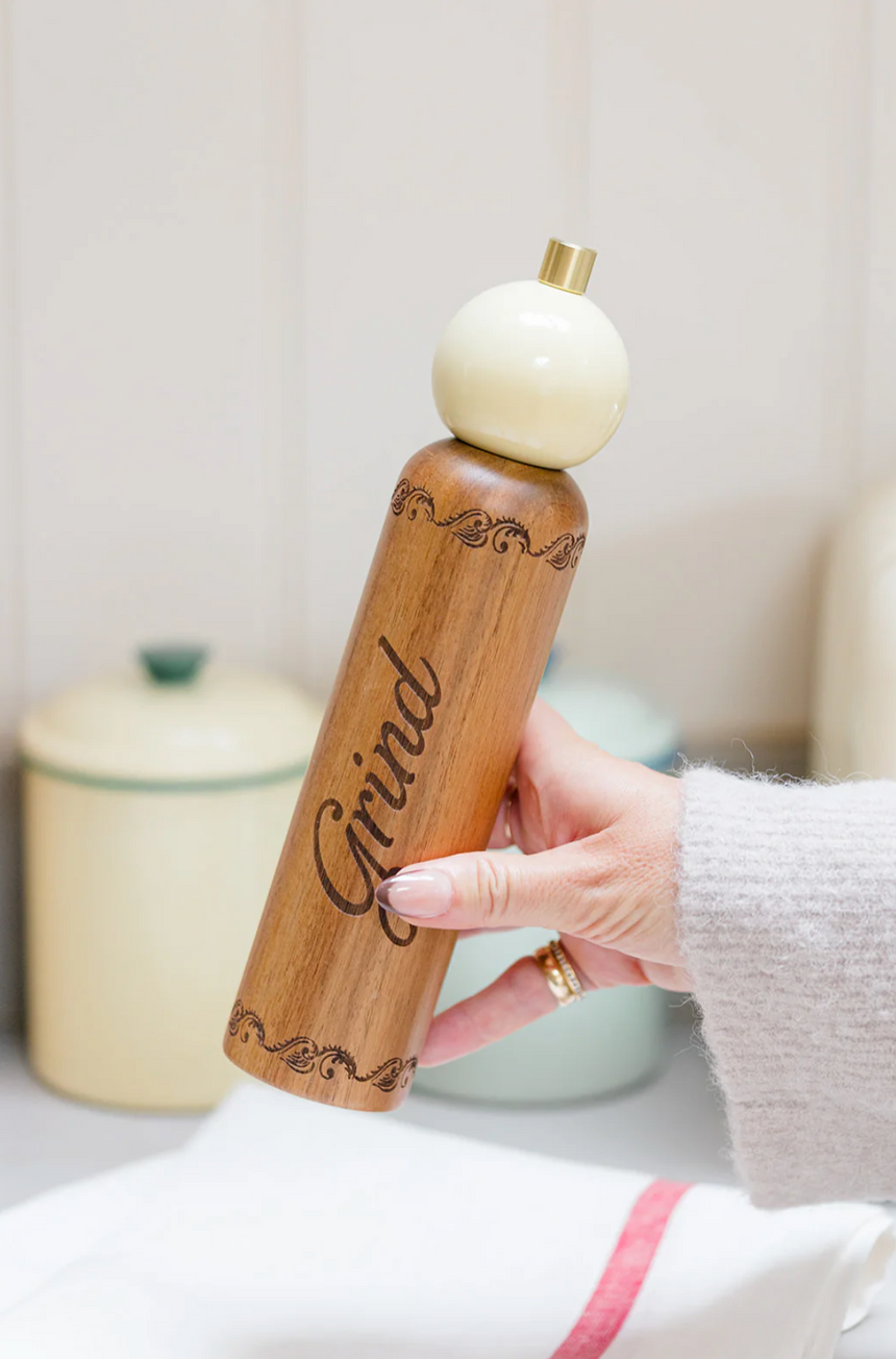 Yvonne Ellen Wood Pepper Grinder