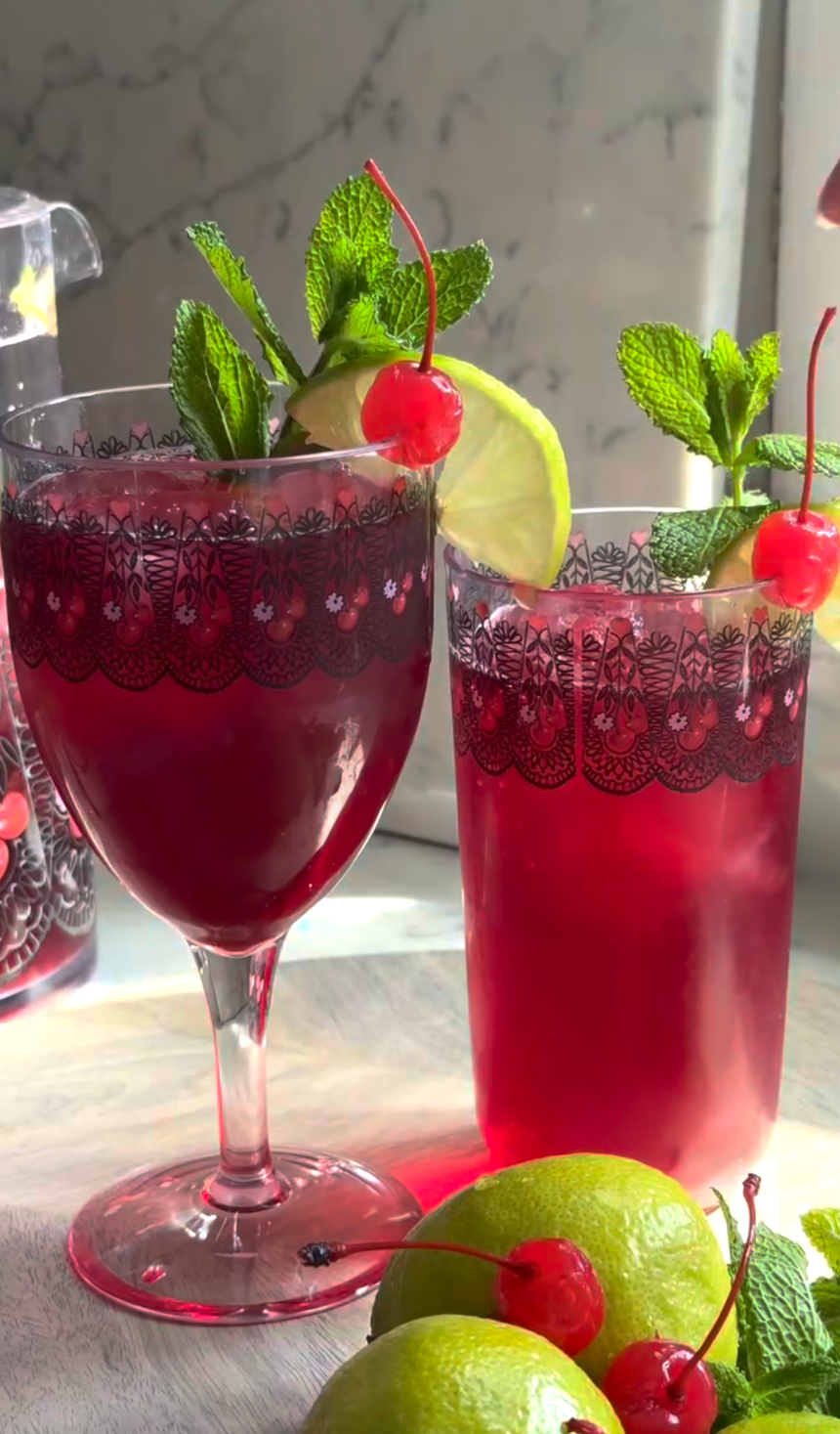 Cath Kidston Cherry picnic High Ball Tumbler